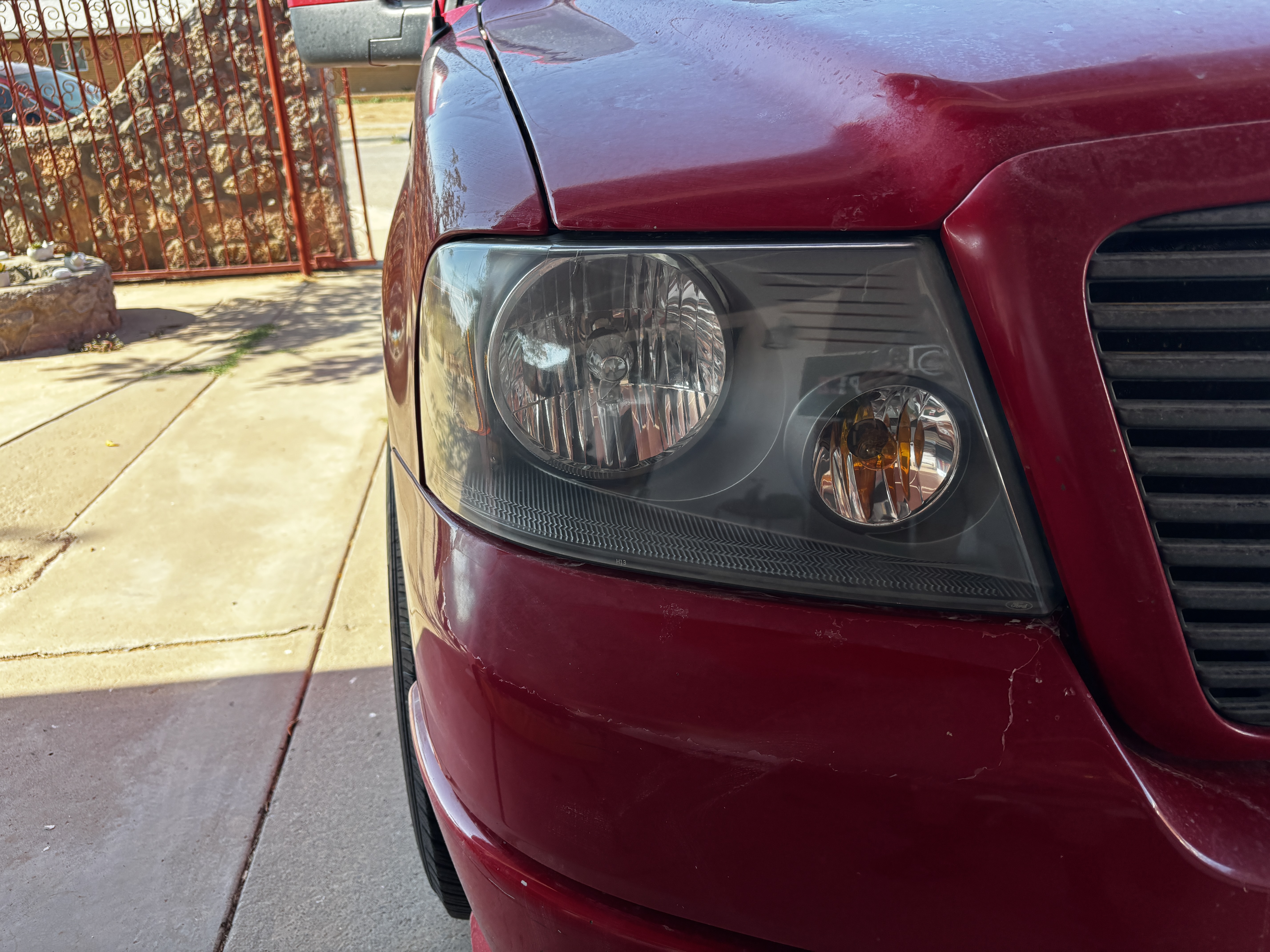Ford F-150 Headlight Restoration - After